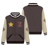 Unisex The Owl House Season 2 Luz Noceda Cosplay Baseball Uniform Jacket Sportswear Zip Up Casual Coat - INSWEAR